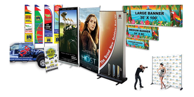 Рекламные баннеры печать на баннерах